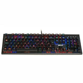 Keyboard iggual OBSIDIAN RGB Black Spanish Qwerty